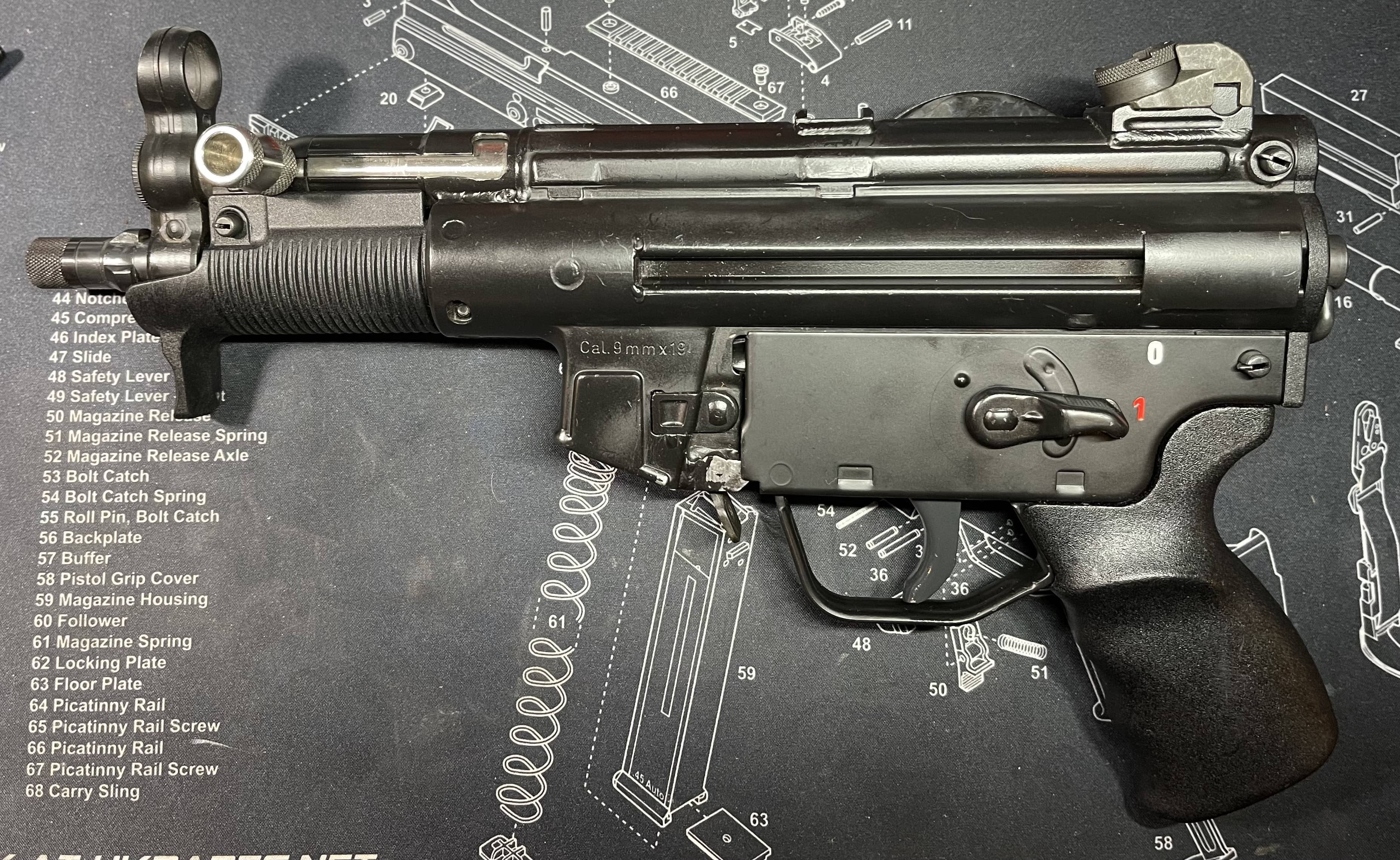 MP5K Sear Ready conversion (SP89) by S&H Arms