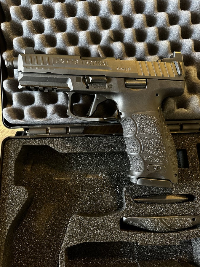 VP9 Tactical with Heinie sights and Lazy Wolf Trigger